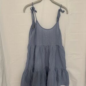 Aerie Blue Midi Dress